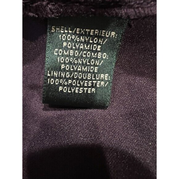 Lauren Ralph Lauren eggplant purple sequin formal Gown dress Size 8 - Picture 8 of 9